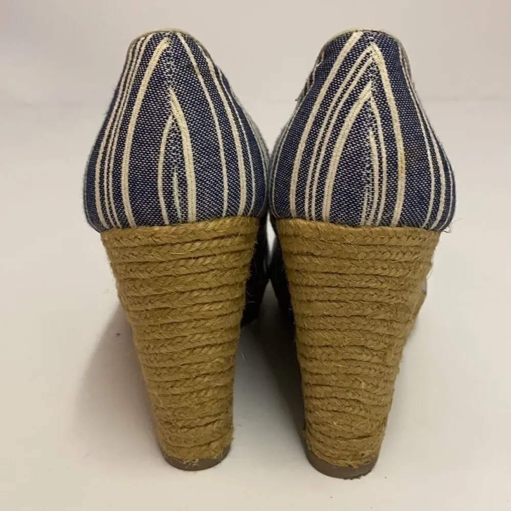 Enzo Angiolini Steffo‎ Round Toe Espadrilles Size 9.5 A10